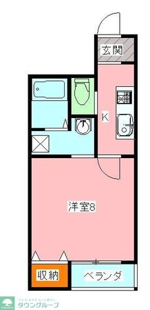 アンプレッセの物件間取画像